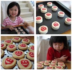 baking cookies