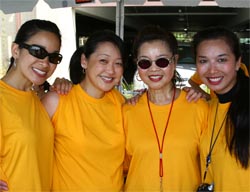 wil, peg, mom, and sis