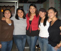 femme blogger lunch