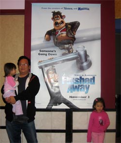 at the movies
